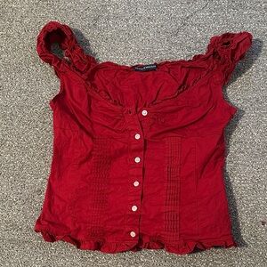 Brandy Melville red Top